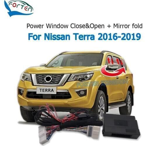Forten Kingdom Car Auto Window Closer & Open Side Mirror folder unfold Kit For Nissan Terra 2016-2019