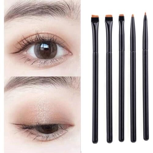 Eye Brow Liner Brush Brow Contour Brush Eyebrow Eyeliner Brush Professional Small Angled Eyebrow Brush High Quality Makeup Tools