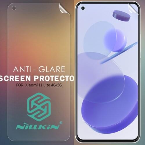 Nillkin Soft Film For Xiaomi Mi 11 Lite HD Clear Transparent Matte Screen Protective Guard