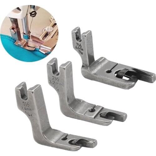 Industrial Single-needle Domestic Sewing Machine Accessories Presser Foot Feet Kit Hem Foot Spare Parts ForBrother Singer Janome