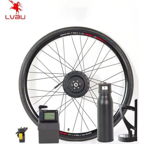 New Waterproof electric motor for bike kit 250W 350W 16-29 Inch 700cc front/rear Wheel With Wireless Display(Optional)