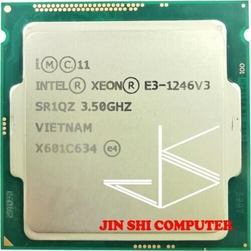 Intel Xeon E3-1246 v3 8M Cache 3.5 GHz SR1QZ LGA1150 E3 1246 v3 CPU Processor