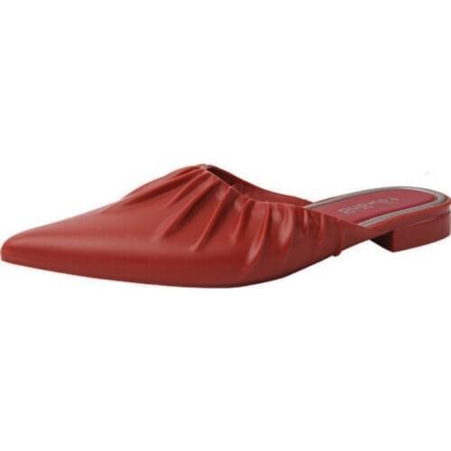 Cool Slides Red 2020 New Women Outdoor Floor Flat Shoes Girl Non-slip Flip Flops Home Slippers Female Comfy Zapatillas Hot Sale