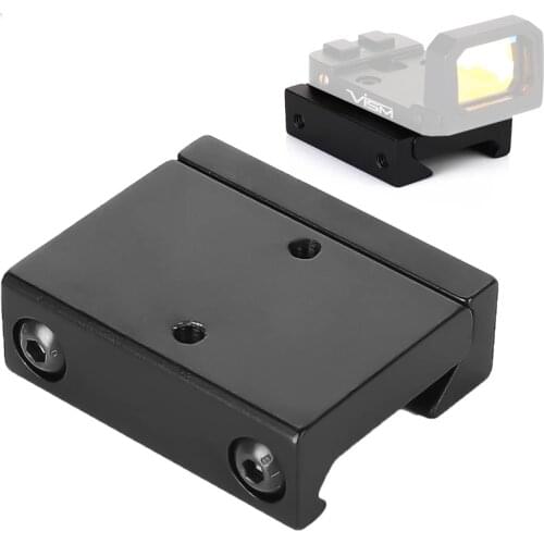 Tactical red dot rail mount 20mm Sight Mount Base Adapter for Hunting Airsoft Trijicon RMR RM33 Vism Scope Sight