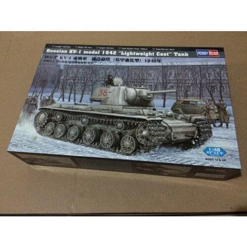 Hobbyboss 84814 1/48 Russian KV-1 "Lightweight Cast" Model 1942 Tank