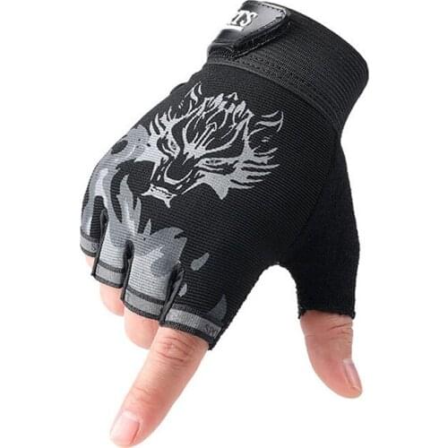 Cycling Gloves Anti-Slip Fingerless Gym Luvas De Guantes Ciclismo MTB Summe Half Finger Bike Gloves Bicicleta Bici Equipment