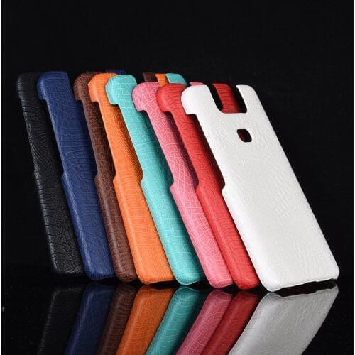 Zenfone Max Pro M2 ZB631KL PU Leather Back Cover Phone Bumper Fitted Back Case For ASUS Zenfone Max M2 ZB633KL 6 ZS630KL