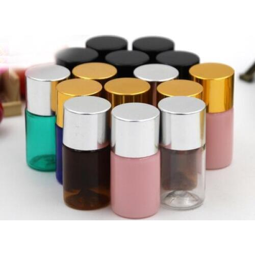 10/50/100pcs PET mini DIY 5ml Sharp mouth Plastic Clean bottle split Essence Refillable Container Eye Cream Packing Sub bottling