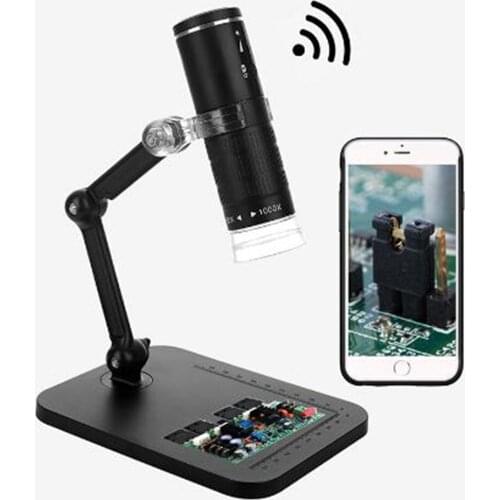 2MP 1080P 50-1000X Wireless WIFI Digital Microscope USB Inspection Borescope Camera