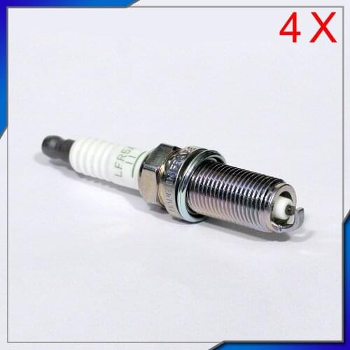 4PCS/LOT Spark Plugs For Hyundai Kia Sorento 2011-2012 2.4 3.5 1884111051 LFR5A-11 18841-11051 LFR5A11