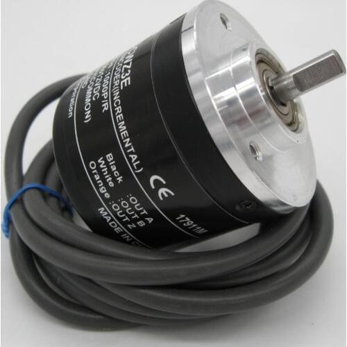 Free Shipping 1pcs E6C2-CWZ3E 360P/R encoder for optical rotary encoder 360 line incremental encoder ABZ output DC12-24V