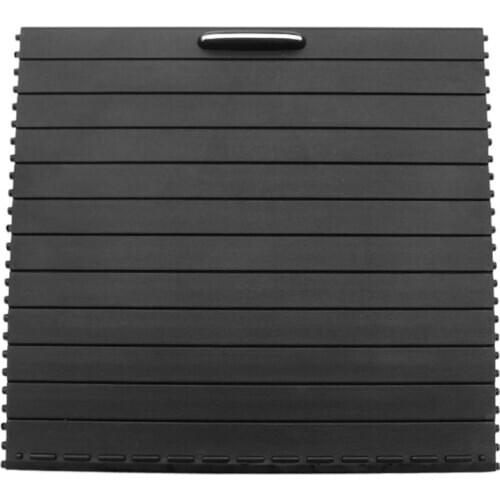 Car Center Console Shutters Cup Holder Slide Roller Blind Cover For Mercedes Benz Ml/Gl/Gle/Gls Cl W166 W292 2012-2018