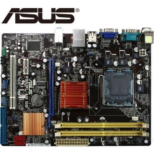Asus P5KPL-AM SE Desktop Motherboard G31 Socket LGA For 775 Core Pentium Celeron DDR2 4G u ATX BIOS Original Used Mainboard G41