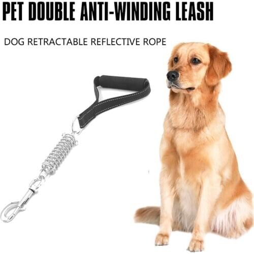 Traffic Handler - Short Dog Leash with Traffic Handle for Large Dogs - Great for Double Dog Couplers, Service Dogs, and Training
