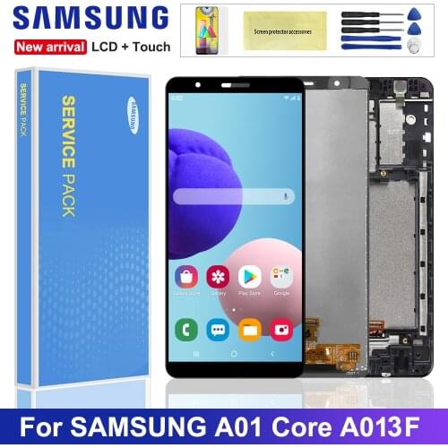 Original 5.3'' Display For Samsung Galaxy A01 Core A013 A013F A013G LCD Display Touch Screen Digitizer Replacement Part Panel