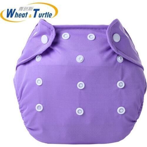 Mother Kids Baby Bare Cloth Diapers 0-3Y Baby Reusable 7 Colors Adjustable Washable Breathable Diapers Cover Training Shorts