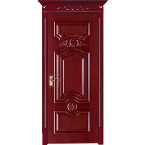 Custom traditional doors solid oak wood doors contemporary single front door interior door available C-027