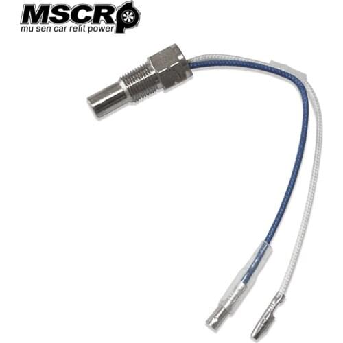 High Quality Water/Oil Temperature Sensor Replacement Temp Sender Gauge Car Meter Sensor Sender Unit 1/8 NPT 1/8" MSCRP-YX02571