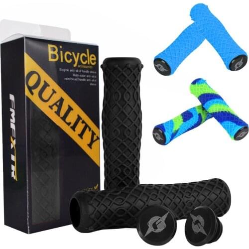 1Pair Bike Bicycle Grips Motorcycle MTB Mountain Racing Silicone Bicycling Handle Bar Grip Covers For Bike Handlebar Accessories