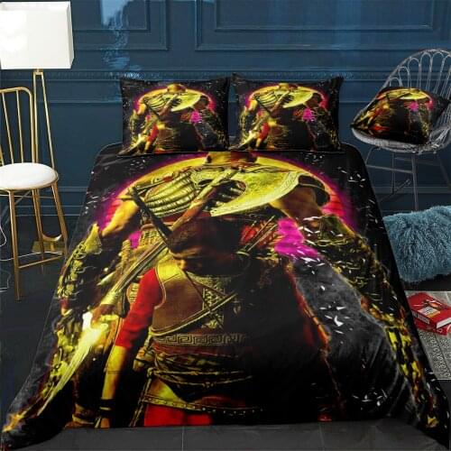God of war Duvet Cover Comfortable Quilt Home Decora Design Universal Bedding Set Bedclothes+Pillowcase 3pcs