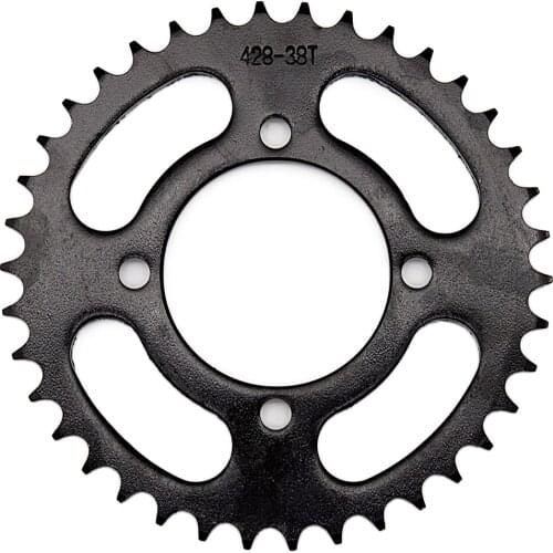 428 Chains 64MM 38T Motorcycle Chain Sprockets Rear Back Sprocket For ATV Quad Pit Dirt Bike Motorcycle