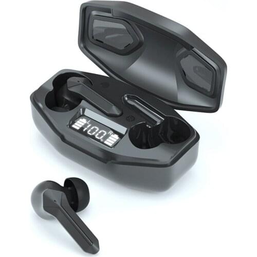 Bluetooth Headset Wireless Headset In-Ear Earbuds with Fast Charging Box LED Display for Work/Sports/Games