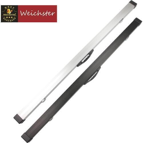 Weichster One Piece Aluminum Snooker Cue Hard Case 60" With Locks With Chalk Space