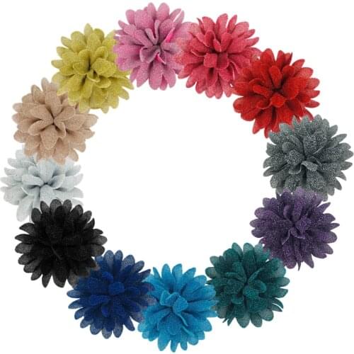 300 Pcs/Lot Wholesale Price Handmade 4 Inch Artificial Flowers For Wedding Party Xmas Decoration DIY Craft Garland Gifts Bouquet