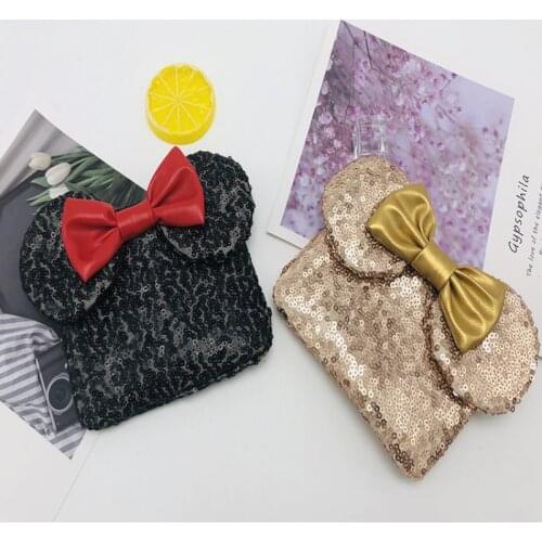 Pin Pocket Pocket Bow Knot Coin Bag Children Pocket Pocket Square Cartoon Pocket Wholesale and Retail