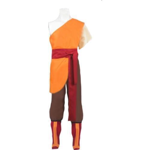 Avatar The Last Airbender Aang Cosplay Costume