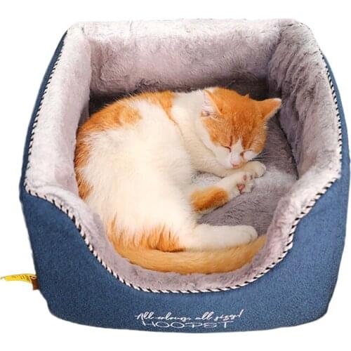 Cat Beds & Furniture Pet Kitty Cat Litter Teddy Law Fighting Small Dogs Cute Dog Bed Mattress Dog Kennel Cat Beds Cat House Cat