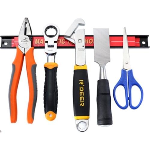 8 Inches Magnetic Tool Holder Heavy Duty Organizer for Wall Mounting in Garage Workshop Work Bench