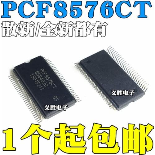 New and original PCF8576 PCF8576CT SSOP56 Display driver chip Brand new LCD driver chip, air conditioning display driver chip
