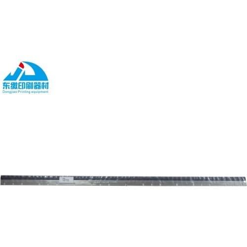 Heidelberg XL105 Printing Machinery Rubber Wash Up Blade 1125mm long 21 slots