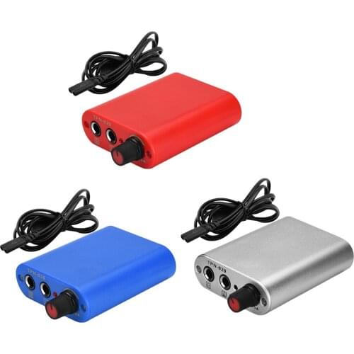 Portable Mini Tattoo Power Supply With Power Cord For Tattoo Machine