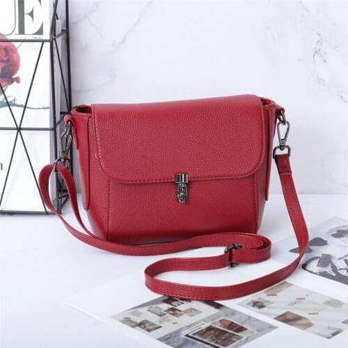 The last bag 2021 summer female bag tide new simple fashion ladies one-shoulder messenger bag small bag
