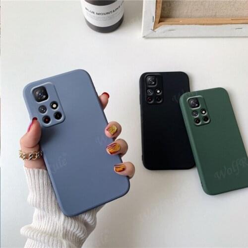 For Cover Xiaomi Poco M3 Pro Case For Poco M3 Pro Shockproof Phone Silicone Liquid Bumper TPU Soft Case For Poco M3 Pro Fundas