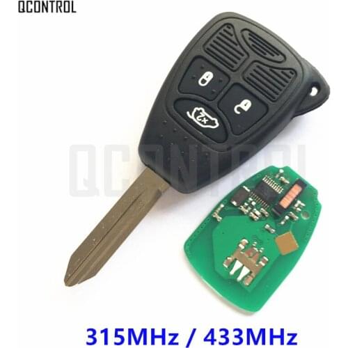 QCONTROL Remote Key for DODGE Car Keyless Entry Transmitter Caliber Charger Avenger Grand Caravan Durango Dakota Nitro Magnum