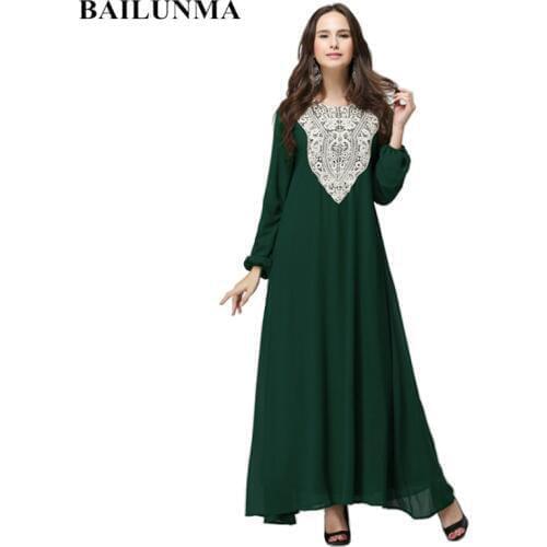 Chiffon Loose Muslim dress kaftan dubai caftan mariage arabic dress flower marokkaanse kaftan robe musulman evening dress 009