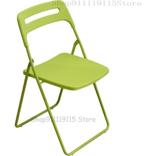 Folding Chair Training Chair Household Computer Chair Plastic Chair Student Dormitory Chair Leisure Meeting Chair Stool Dining C