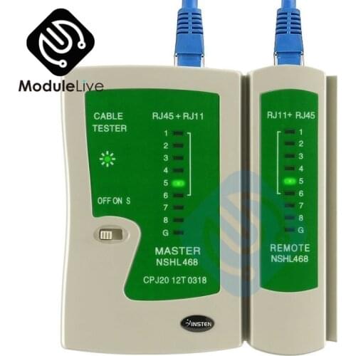 RJ45 RJ11 CAT5 CAT 6 UTP Network Lan Cable Tester Test Tool QJY99