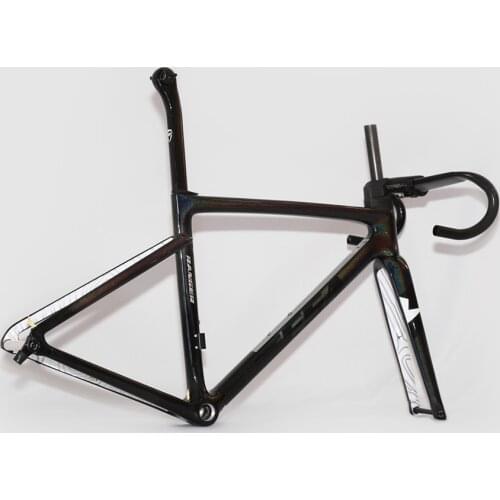 TFSA New Carbon Fiber Chameleon Color Road Bike Frame Set