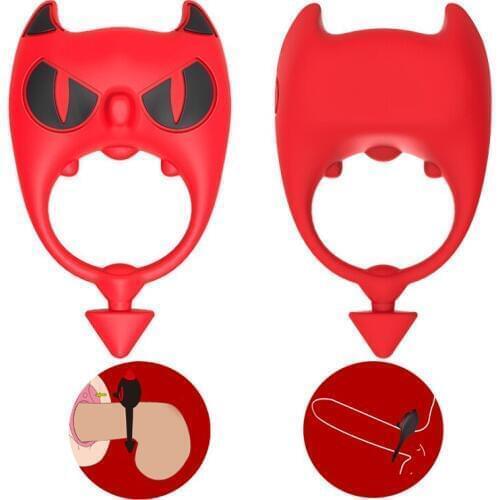 Vibration Penis Ring Male Masturbator Dildo Extender Sex Toys for Men Delay Ejaculation Cock Ring Elastic Silicone Adult Product