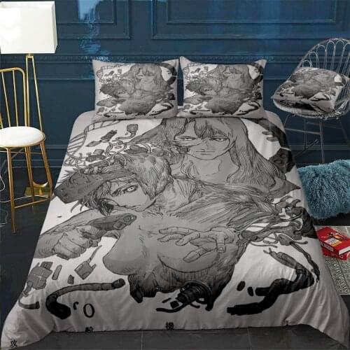 Ghost in the Shell Duvet Cover Comfortable Quilt Home Decora Design Universal Bedding Set Bedclothes+Pillowcase 3pcs