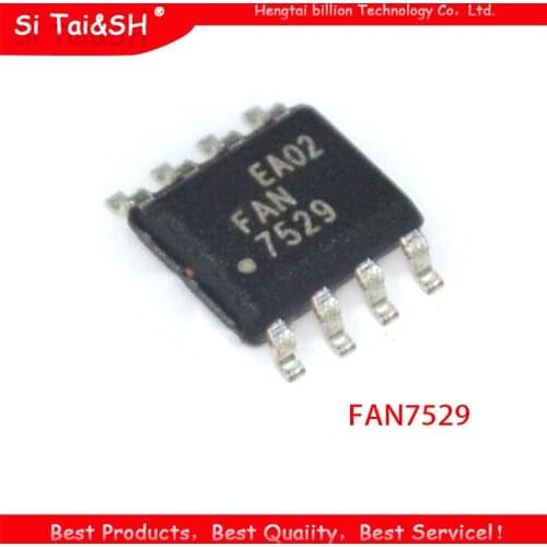 5pcs/lot FAN7529MX SOP8 FAN7529 7529 SOP SMD