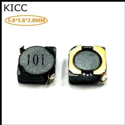 5D28 100UH 101 Chip inductor 6*6*3mm Shielding Power inductance (20Pcs)