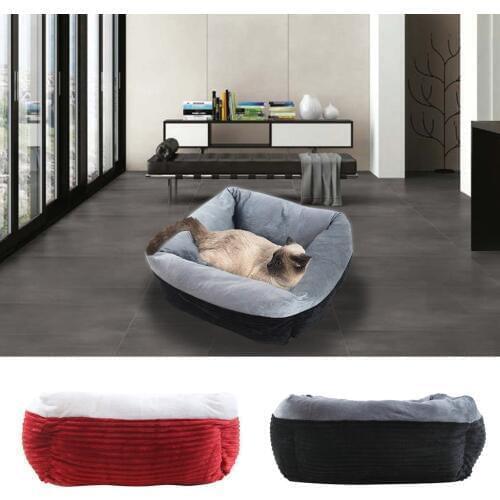 Pet Sofa Dog Beds Waterproof Bottom Soft Fleece Warm Sleeping Bag Cat Bed House Pet Plush Bed Petshop cama perro J50