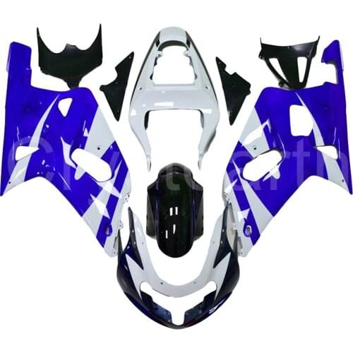 For SUZUKI GSXR600 750 K1 01 02 03 GSXR 600 GSXR750 2001 2002 2003 Motorcycle Complete Fairing Kit Full Body Frame Guard