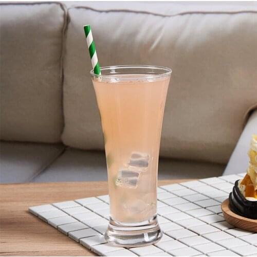 Creative 300-500ml Slub Beer Mug Conical Hurricane Cocktail Multi-Purpose Bar Family Juices Cold Drink Long Drink Cup Wine Glass