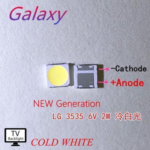LG Innotek LED LED Backlight 2W 6V 3535 Cool white LCD Backlight for TV TV Application LATWT391RZLZK 3000PCS
